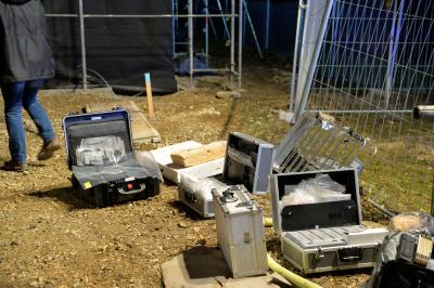 Schwaebisch Gmuend: Unbekannte zuenden Neubau fuer Fluechtlinge an